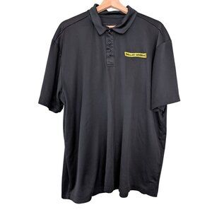 Dollar General Black Polo Shirt Mens Size XXL / 2XL Employee Uniform Top